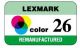 Etiketten Lexmark 26 kompatibel - 36 st.