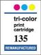 Etiketten Lexmark 135 kompatibel - 72 st.