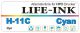 LifeInk Premium DYE Tinte cyan [H-11C]
