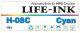 Life-Ink Premium DYE Tinte cyan [H-08C]