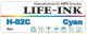 Life-Ink Premium DYE Tinte cyan [H-02C]