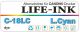 Life-Ink Premium DYE Tinte photo cyan [C-18PC]