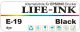 Life-Ink Premium DYE Tinte schwarz [E-19K]