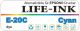 Life-Ink Premium DYE Tinte cyan [E-20C]