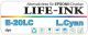 Life-Ink Premium DYE Tinte light cyan [E-20LC]