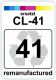 Premium Etiketten f&uuml;r Canon CL-41 - 65 st.