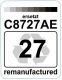 Premium Etiketten für HP 27 (C8727AE) - 71 st.