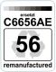 Premium Etiketten für HP 56 (C6656AE) - 71 st.