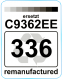 Premium Etiketten f&uuml;r HP 336 (C9362EE)  - 71 st.
