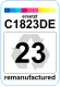 Premium Etiketten für HP 23 (C1823DE) - 58 st.