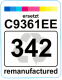 Premium Etiketten für HP 342 (C9361EE) - 71 st.