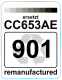 Premium Etiketten für HP 901BK (CC653AE) - 71 st.