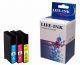 Life-Ink Multipack LIX100MP-3C (ersetzt Lexmark 100 XL)  3 Druckerpatronen