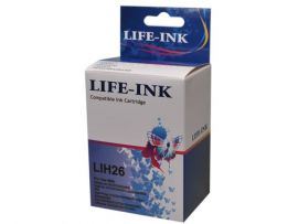 Life-Ink Druckerpatrone LIH26 (ersetzt 51626AE) f&uuml;r HP&reg; Drucker