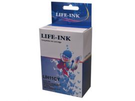 Life-Ink Druckerpatrone LIH11CY (ersetzt C4836AE) für HP® Drucker