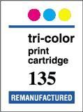 Etiketten Lexmark 135 kompatibel - 72 st.