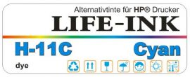 Life-Ink Premium DYE Tinte cyan [H-11C]