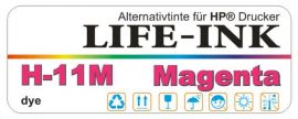 Life-Ink Premium DYE Tinte magenta [H-11M]