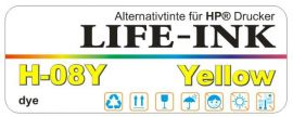 Life-Ink Premium DYE Tinte yellow [H-08Y]