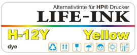 Life-Ink Premium DYE Tinte yellow [H-12Y]