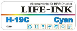 Life-Ink Premium DYE Tinte cyan [H-19C]