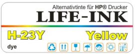 Life-Ink Premium DYE Tinte yellow [H-23Y]
