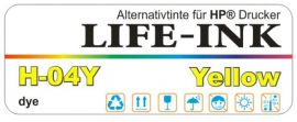 Life-Ink Premium DYE Tinte yellow [H-04Y]