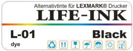LifeInk Premium DYE Tinte schwarz [L-01]