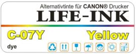 Life-Ink Premium DYE Tinte yellow [C-07Y]
