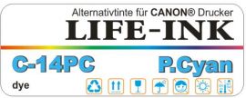 Life-Ink Premium DYE Tinte photo cyan [C-14PC]