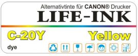 Life-Ink Premium DYE Tinte yellow [C-18Y]