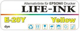 Life-Ink Premium DYE Tinte yellow [E-20Y]
