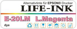 Life-Ink Premium DYE Tinte light magenta [E-20LM]