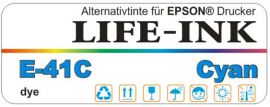 Life-Ink Premium DYE Tinte cyan [E-41C]