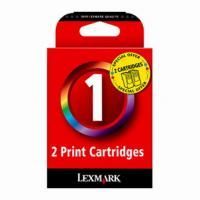 Lexmark Nr.1 Doppelpack 80D2955E (2 x 18CX781E)