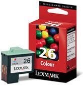 Lexmark Nr.26 Druckerpatrone 10N0026E color
