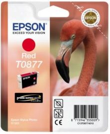 Epson T0877 Druckerpatrone rot Ultra Gloss High-Gloss 2