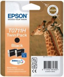 Epson T0711H Druckerpatrone black 22.2 ml