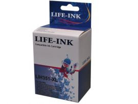 Life-Ink Druckerpatrone LIH351-XL (ersetzt CB337EE) f&uuml;r HP&reg;...