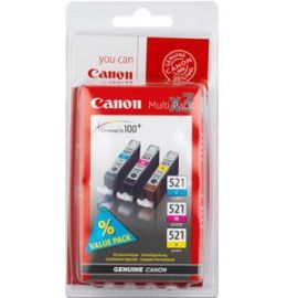 CLI-521 Multipack c/m/y (3x Tinte)