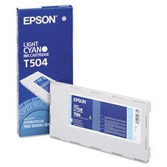 Epson T504011 Druckerpatrone hell cyan