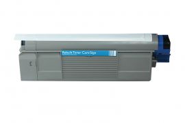 Alternative Tonerkartusche 43381907 verwendbar für OKI 5600 Cyan