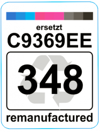 Premium Etiketten für HP 348 (C9369EE) - 71 st.