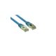 1m Cat.5-Kabel, blau, Netzwerkkabel RJ45