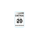 Premium Etiketten für HP 20 (C6614DE) - 62 st.