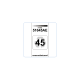 Premium Etiketten für HP 45 (51645AE) - 37 st.