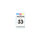 Premium Etiketten für Lexmark 33 (18CX033E) - 68 st.