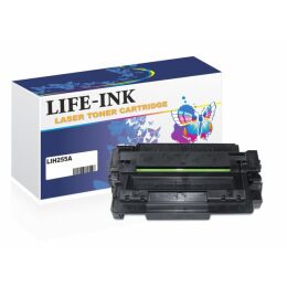 Life-Ink Tonerkartusche ersetzt CE255A (55A) verwendbar...