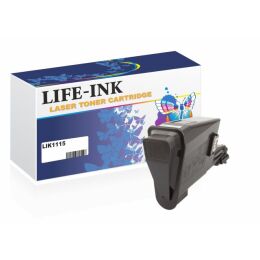 Life-Ink Toner ersetzt TK-1115 f&uuml;r Kyocera schwarz