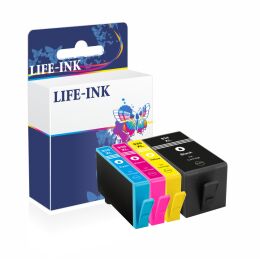 Life-Ink Druckerpatronen 4er Set ersetzt 934, 935 XL...